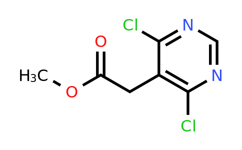 methyl 2-(4,6-dichloropyrimidin-5-yl)acetate