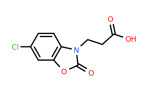 CAS 17124-56-0 | 3-(6-chloro-2-oxo-2,3-dihydro-1,3-benzoxazol-3-yl)propanoic acid