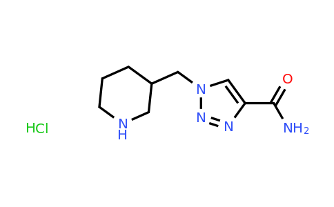 CAS 1713160-63-4 | 1-(piperidin-3-ylmethyl)-1H-1,2,3-triazole-4-carboxamide hydrochloride