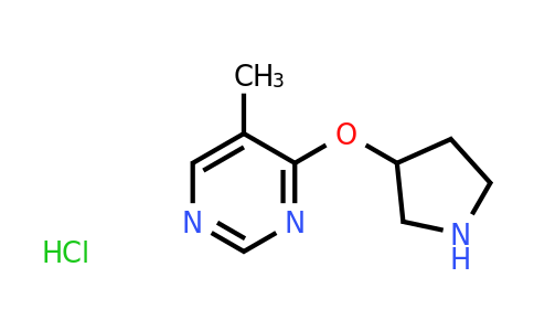 CAS 1713163-97-3 | 5-Methyl-4-(pyrrolidin-3-yloxy)pyrimidine hydrochloride