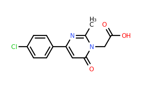 CAS 1713174-03-8 | 2-(4-(4-Chlorophenyl)-2-methyl-6-oxopyrimidin-1(6H)-yl)acetic acid