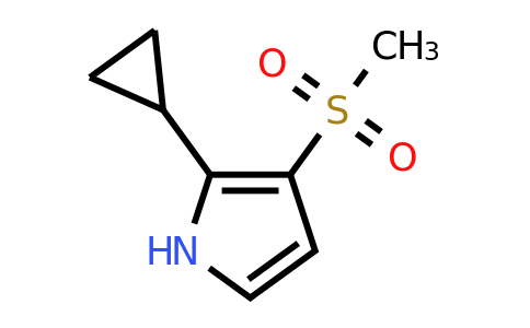 CAS 1713174-56-1 | 2-Cyclopropyl-3-(methylsulfonyl)-1H-pyrrole