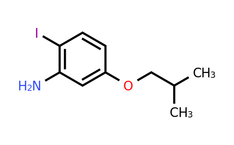 CAS 1713477-01-0 | 2-Iodo-5-isobutoxyaniline