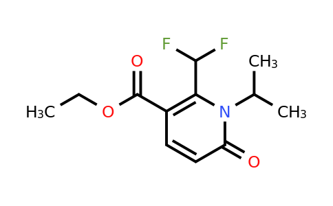 CAS 1713477-29-2 | Ethyl 2-(difluoromethyl)-1-isopropyl-6-oxo-1,6-dihydropyridine-3-carboxylate