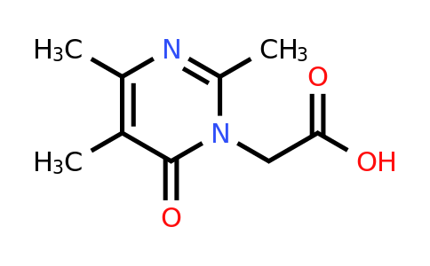 CAS 1713590-56-7 | 2-(2,4,5-Trimethyl-6-oxopyrimidin-1(6H)-yl)acetic acid