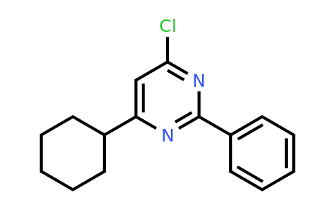 CAS 1713648-46-4 | 4-Chloro-6-cyclohexyl-2-phenylpyrimidine