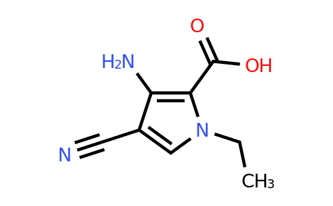 CAS 1713648-52-2 | 3-Amino-4-cyano-1-ethyl-1H-pyrrole-2-carboxylic acid