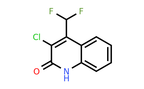 CAS 1713713-47-3 | 3-Chloro-4-(difluoromethyl)quinolin-2(1H)-one