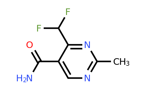 4-(Difluoromethyl)-2-methylpyrimidine-5-carboxamide