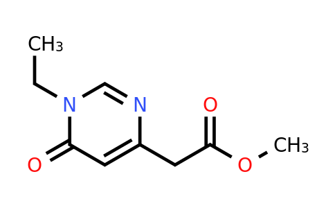 CAS 1713714-06-7 | Methyl 2-(1-ethyl-6-oxo-1,6-dihydropyrimidin-4-yl)acetate
