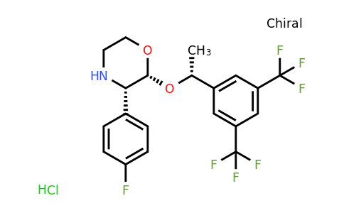 CAS 171482-05-6 | (2R,3S)-2-((R)-1-(3,5-Bis(trifluoromethyl)phenyl)ethoxy)-3-(4-fluorophenyl)morpholine hydrochloride
