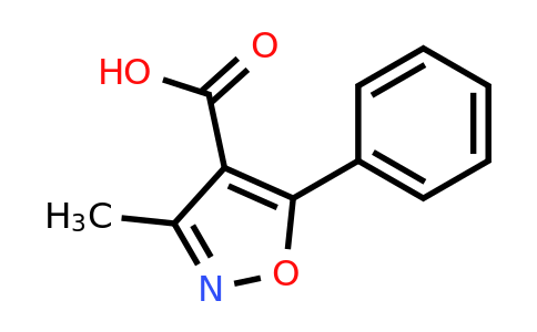 CAS 17153-21-8 | 3-methyl-5-phenyl-1,2-oxazole-4-carboxylic acid