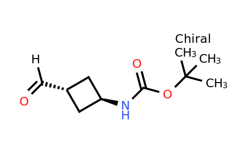 CAS 171549-92-1 | rel-tert-butyl N-[(1r,3r)-3-formylcyclobutyl]carbamate