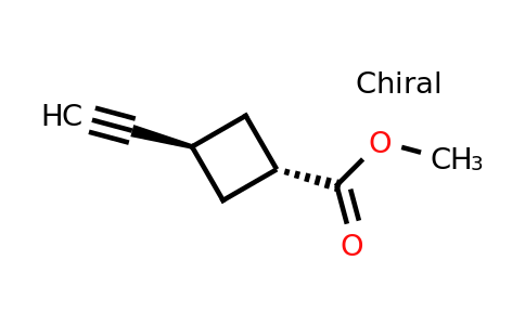 CAS 1715976-41-2 | methyl trans-3-ethynylcyclobutanecarboxylate