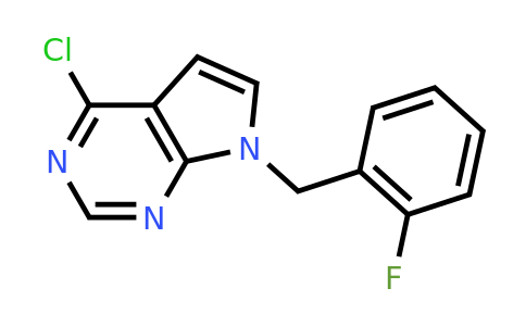 CAS 171620-43-2 | 4-Chloro-7-(2-fluorobenzyl)-7H-pyrrolo[2,3-d]pyrimidine