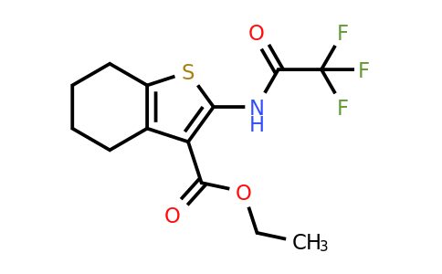 CAS 171734-43-3 | ethyl 2-(trifluoroacetamido)-4,5,6,7-tetrahydro-1-benzothiophene-3-carboxylate