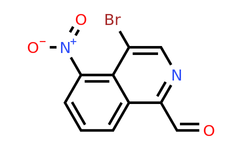 CAS 171880-56-1 | 4-Bromo-5-nitro-isoquinoline-1-carbaldehyde