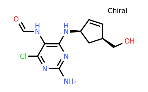 CAS 171887-04-0 | N-(2-Amino-4-chloro-6-(((1R,4S)-4-(hydroxymethyl)cyclopent-2-en-1-yl)amino)pyrimidin-5-yl)formamide