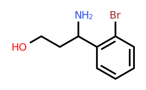 CAS 171911-83-4 | 3-amino-3-(2-bromophenyl)propan-1-ol