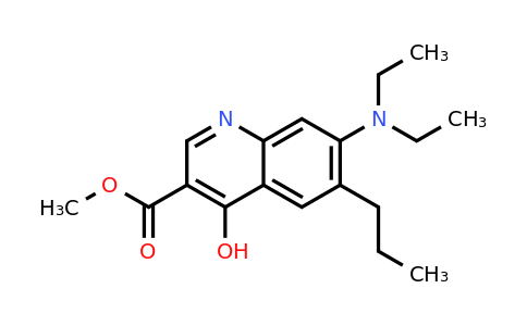 CAS 17230-85-2 | Methyl 7-(diethylamino)-4-hydroxy-6-propylquinoline-3-carboxylate
