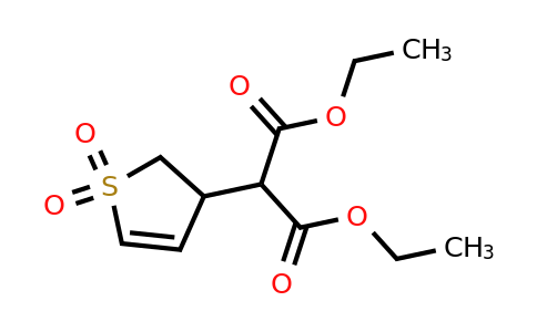 CAS 17235-98-2 | 1,3-Diethyl 2-(1,1-dioxo-2,3-dihydro-1lambda6-thiophen-3-yl)propanedioate