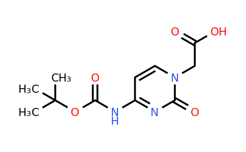 CAS 172405-16-2 | 2-(4-((tert-Butoxycarbonyl)amino)-2-oxopyrimidin-1(2H)-yl)acetic acid