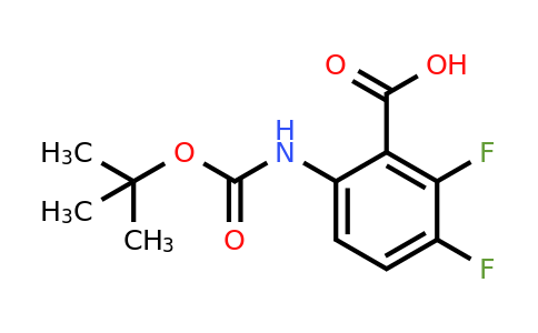 CAS 172409-68-6 | 6-[(Tert-butoxycarbonyl)amino]-2,3-difluorobenzoic acid