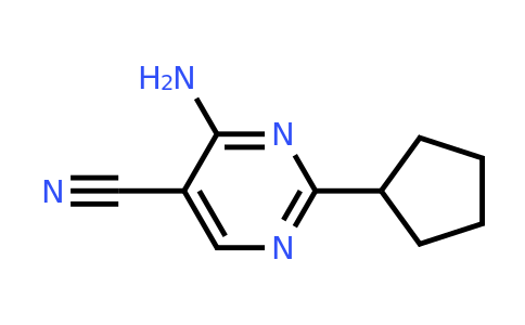 CAS 17247-55-1 | 4-amino-2-cyclopentylpyrimidine-5-carbonitrile