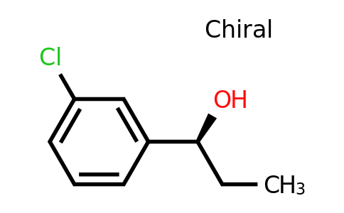 CAS 172748-80-0 | (1S)-1-(3-chlorophenyl)propan-1-ol