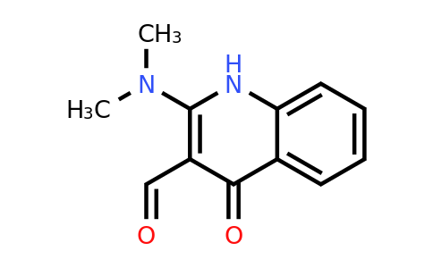 CAS 172753-42-3 | 2-(Dimethylamino)-4-oxo-1,4-dihydroquinoline-3-carbaldehyde