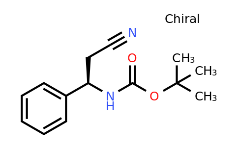 CAS 172823-12-0 | Tert-butyl (1R)-2-cyano-1-phenylethylcarbamate