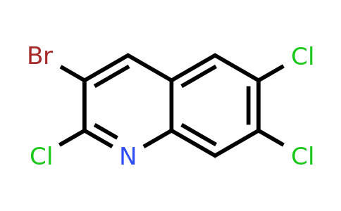 CAS 172843-71-9 | 3-Bromo-2,6,7-trichloroquinoline