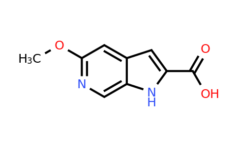 CAS 17288-36-7 | 5-methoxy-1H-pyrrolo[2,3-c]pyridine-2-carboxylic acid
