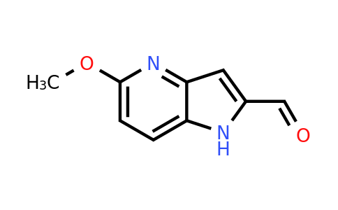 5-Methoxy-1H-pyrrolo[3,2-b]pyridine-2-carbaldehyde