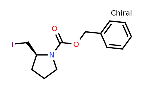 CAS 172885-53-9 | (S)-Benzyl 2-(iodomethyl)pyrrolidine-1-carboxylate