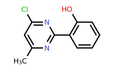 CAS 172902-25-9 | 2-(4-Chloro-6-methylpyrimidin-2-yl)phenol