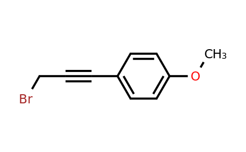 CAS 173019-85-7 | 1-(3-bromoprop-1-yn-1-yl)-4-methoxybenzene