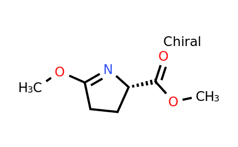 CAS 173142-47-7 | (S)-Methyl 5-methoxy-3,4-dihydro-2H-pyrrole-2-carboxylate