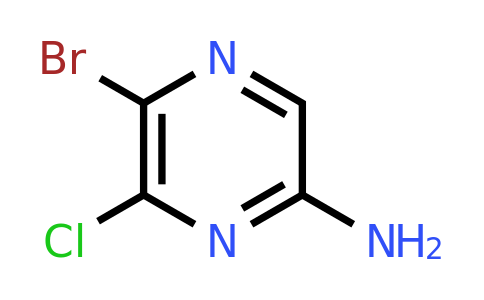 CAS 173253-42-4 | 5-bromo-6-chloropyrazin-2-amine