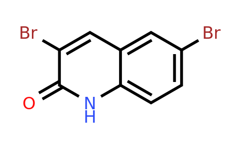 CAS 173282-29-6 | 3,6-Dibromoquinolin-2(1H)-one