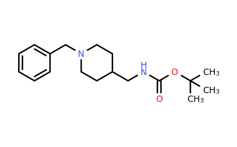 CAS 173340-23-3 | tert-Butyl ((1-benzylpiperidin-4-yl)methyl)carbamate