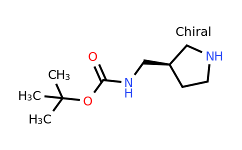 CAS 173340-25-5 | tert-butyl N-[(3R)-pyrrolidin-3-ylmethyl]carbamate