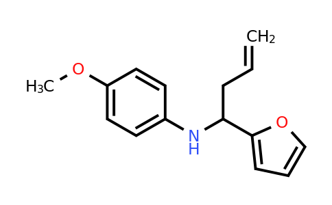 CAS 173416-01-8 | N-(1-(Furan-2-yl)but-3-en-1-yl)-4-methoxyaniline