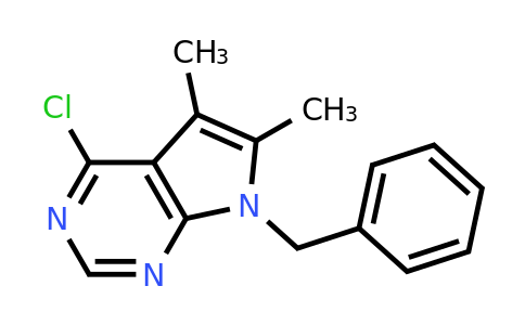 CAS 173458-80-5 | 7-benzyl-4-chloro-5,6-dimethyl-7H-pyrrolo[2,3-d]pyrimidine