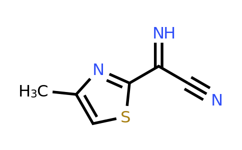 CAS 173540-03-9 | 4-Methyl-1,3-thiazole-2-carbonimidoyl cyanide
