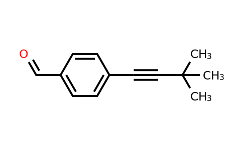 CAS 173592-71-7 | 4-(3,3-Dimethyl-1-butynyl)-benzaldehyde