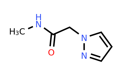 CAS 173611-97-7 | N-methyl-2-(1H-pyrazol-1-YL)acetamide