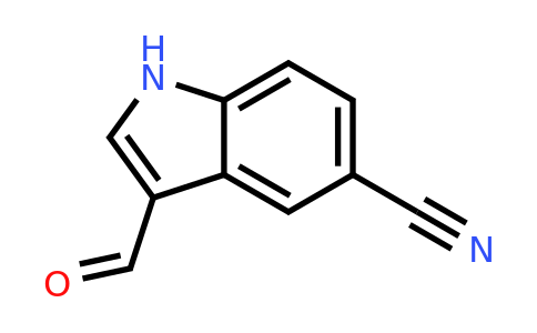 CAS 17380-18-6 | 3-formyl-1H-indole-5-carbonitrile