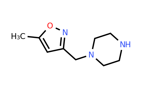 CAS 173850-51-6 | 1-[(5-methyl-1,2-oxazol-3-yl)methyl]piperazine