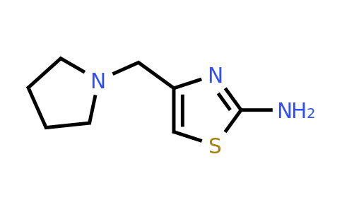 CAS 17386-09-3 | 4-[(pyrrolidin-1-yl)methyl]-1,3-thiazol-2-amine